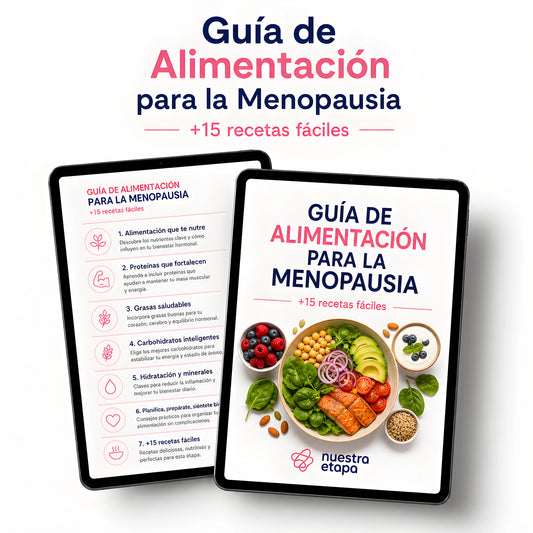 Guía de Alimentación para la Menopausia + 15 recetas fáciles ✅