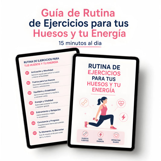 Rutina de Ejercicios para tus Huesos y tu Energía - 15 minutos al día